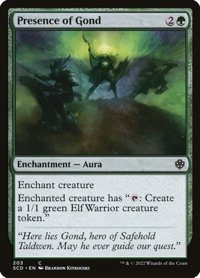 Presence of Gond (Starter Commander Decks)