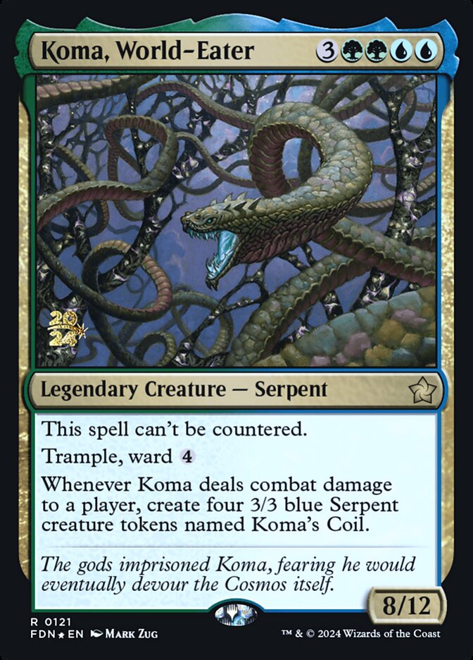 Koma, World-Eater (Foundations Promos)