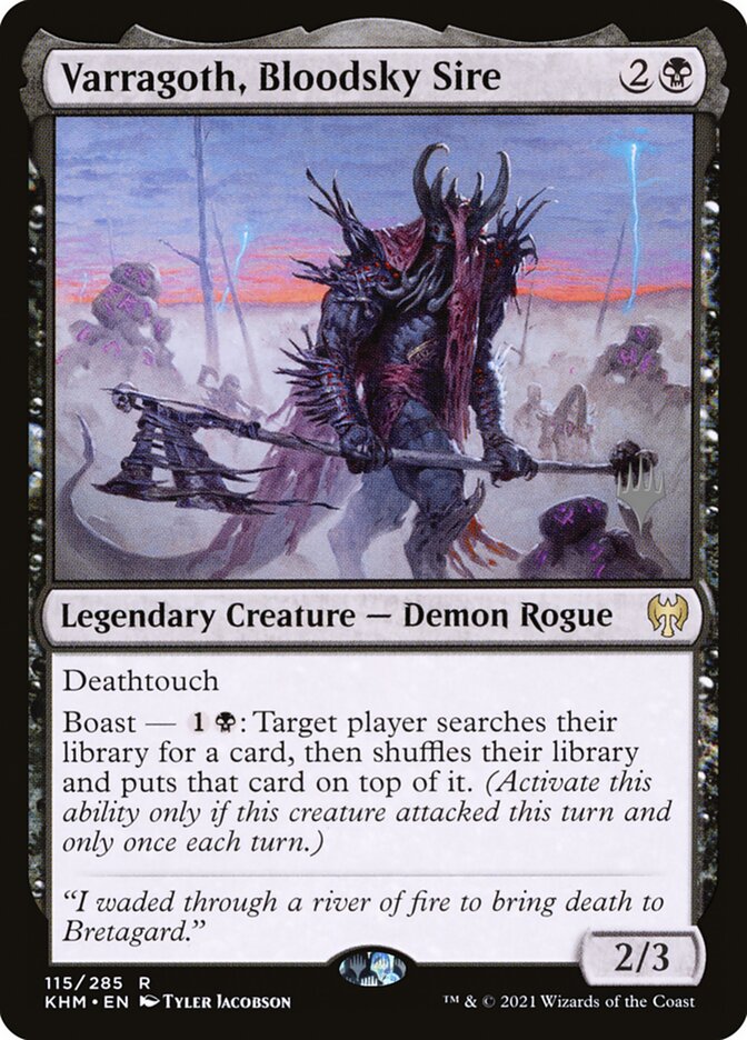 Varragoth, Bloodsky Sire (Kaldheim Promos)
