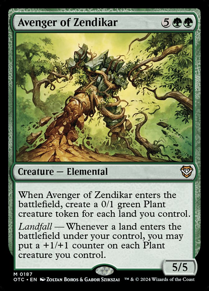 Avenger of Zendikar (Outlaws of Thunder Junction Commander)