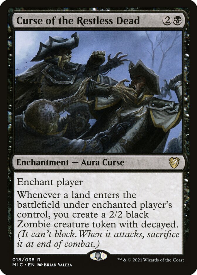 Curse of the Restless Dead (Midnight Hunt Commander)