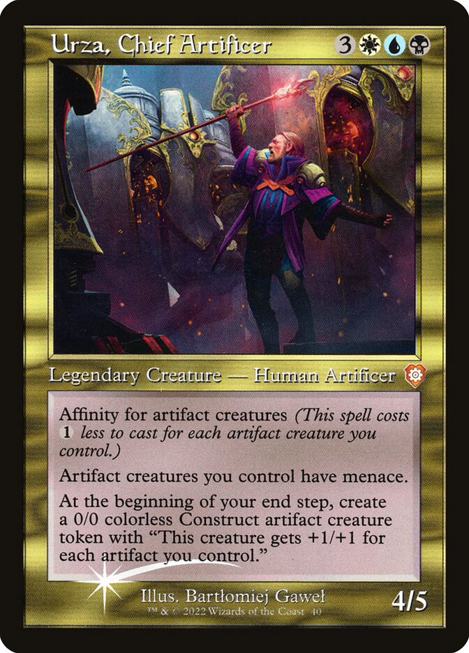Urza, Chief Artificer (The Brothers' War Commander)