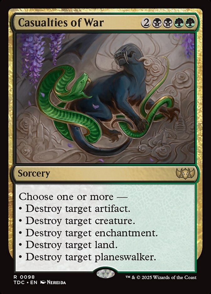 Casualties of War (Tarkir: Dragonstorm Commander)