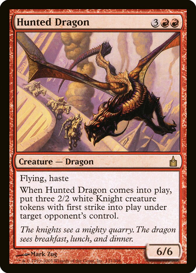 Hunted Dragon (Ravnica: City of Guilds)