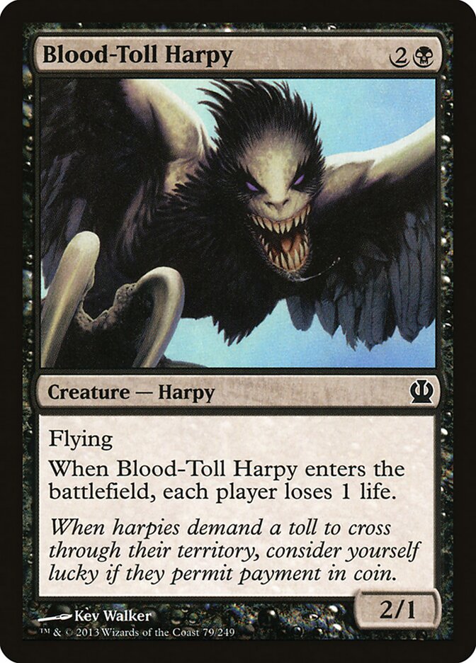 Blood-Toll Harpy (Theros)