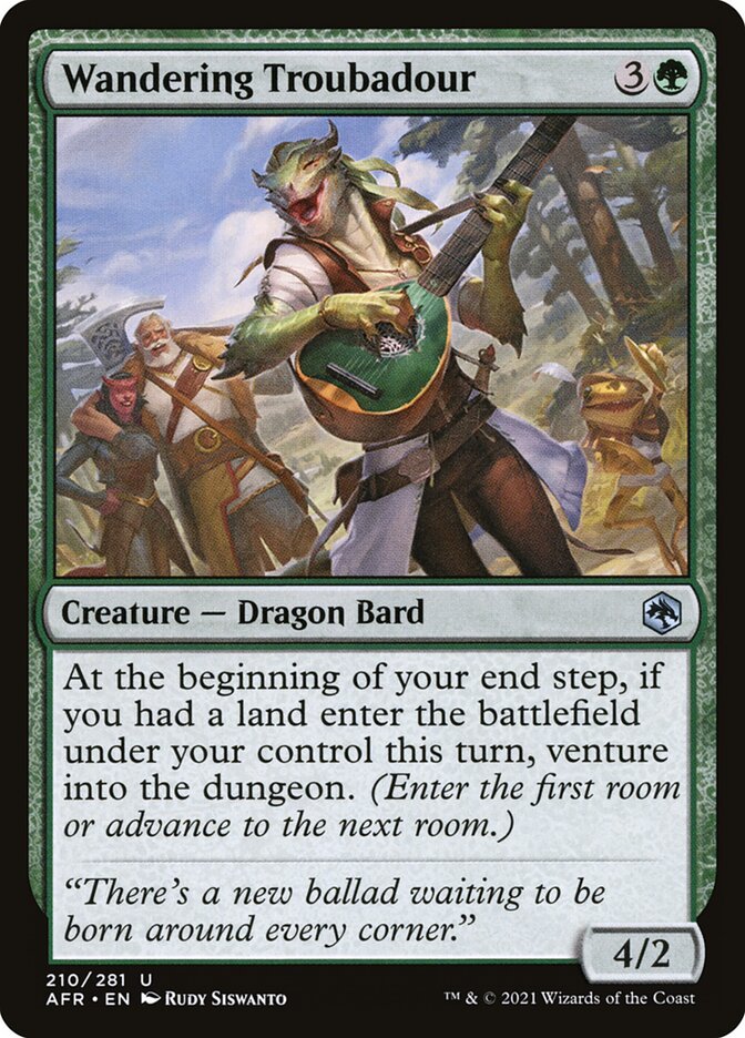 Wandering Troubadour (Adventures in the Forgotten Realms)