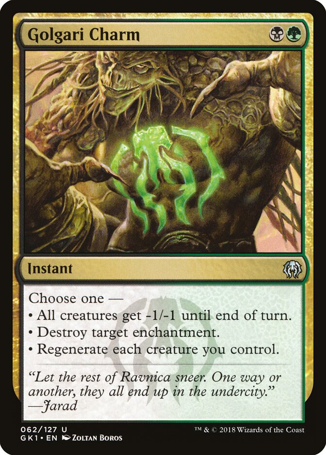 Golgari Charm (GRN Guild Kit)