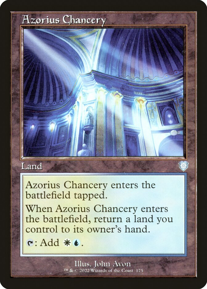 Azorius Chancery (The Brothers' War Commander)