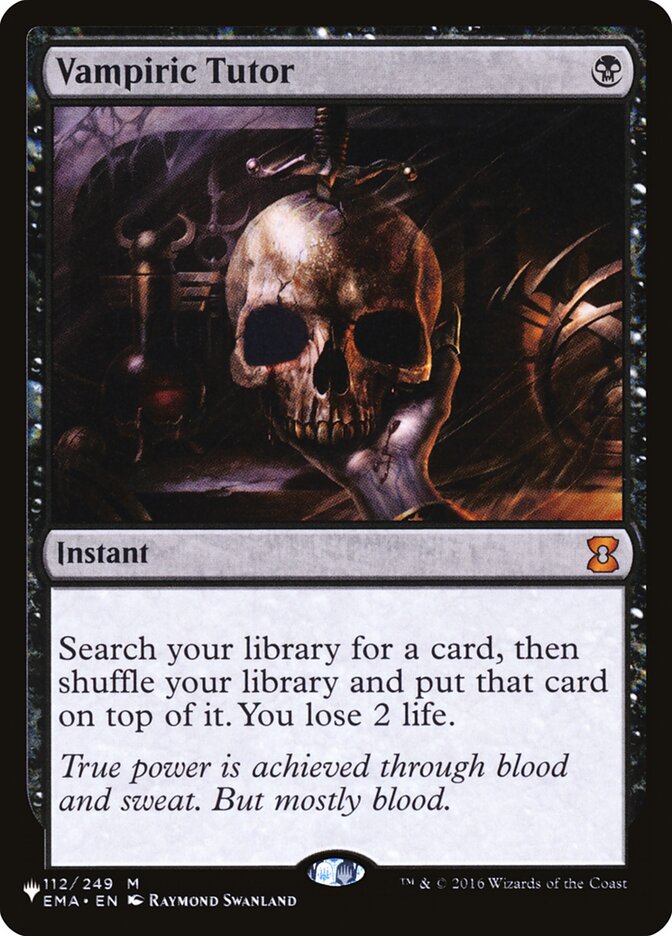 Vampiric Tutor (The List)