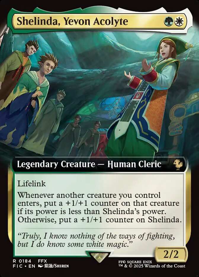 Shelinda, Yevon Acolyte (Final Fantasy Commander)
