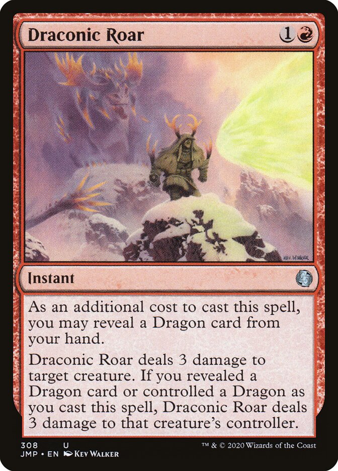 Draconic Roar (Jumpstart)