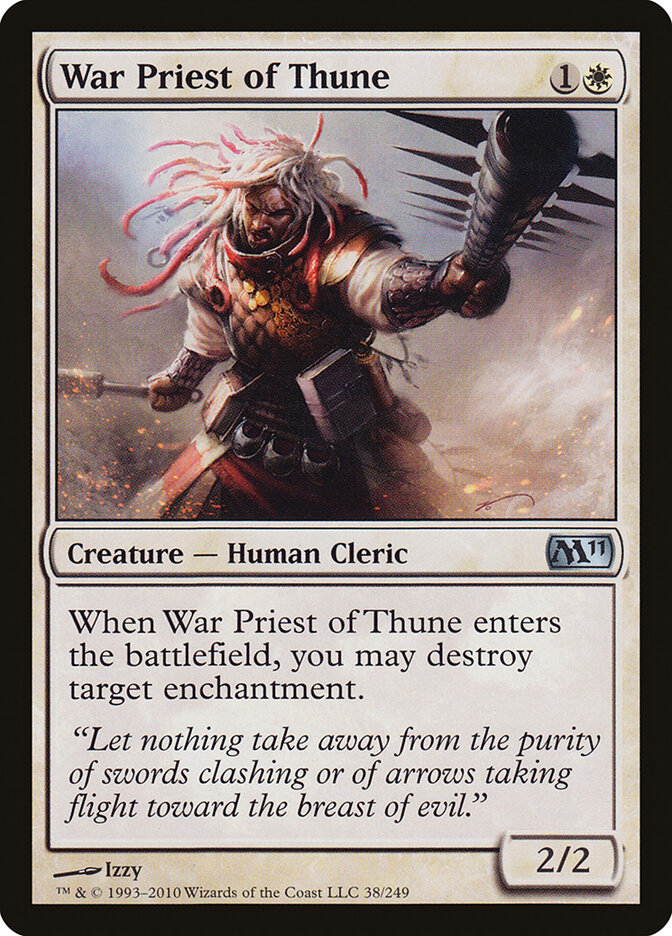 War Priest of Thune (Magic 2011)