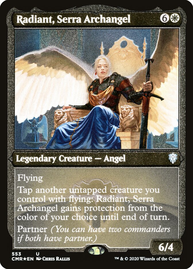 Radiant, Serra Archangel (Commander Legends)