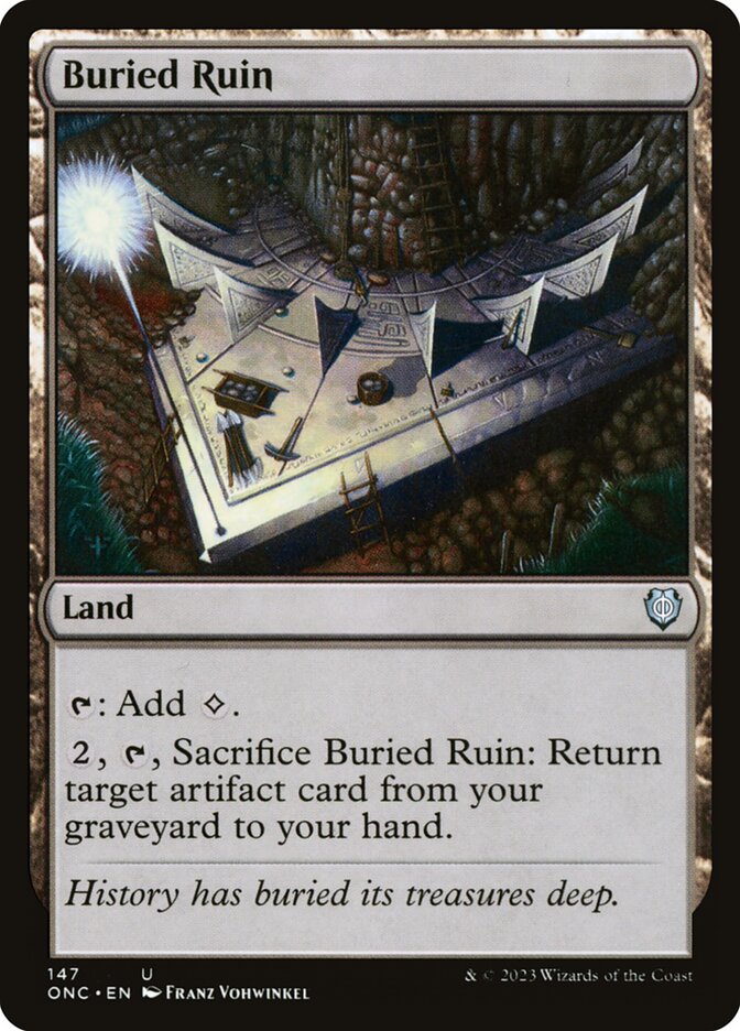 Buried Ruin (Phyrexia: All Will Be One Commander)