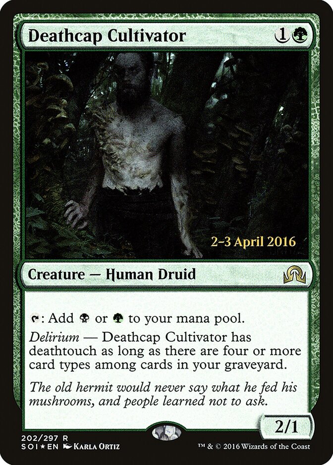 Deathcap Cultivator (Shadows over Innistrad Promos)