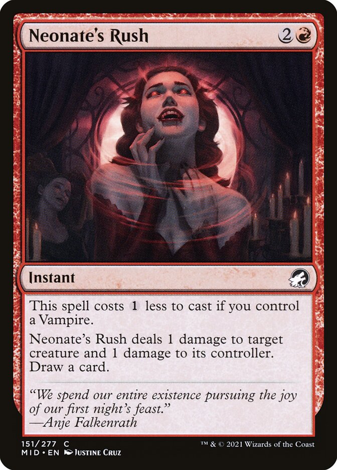 Neonate's Rush (Innistrad: Midnight Hunt)
