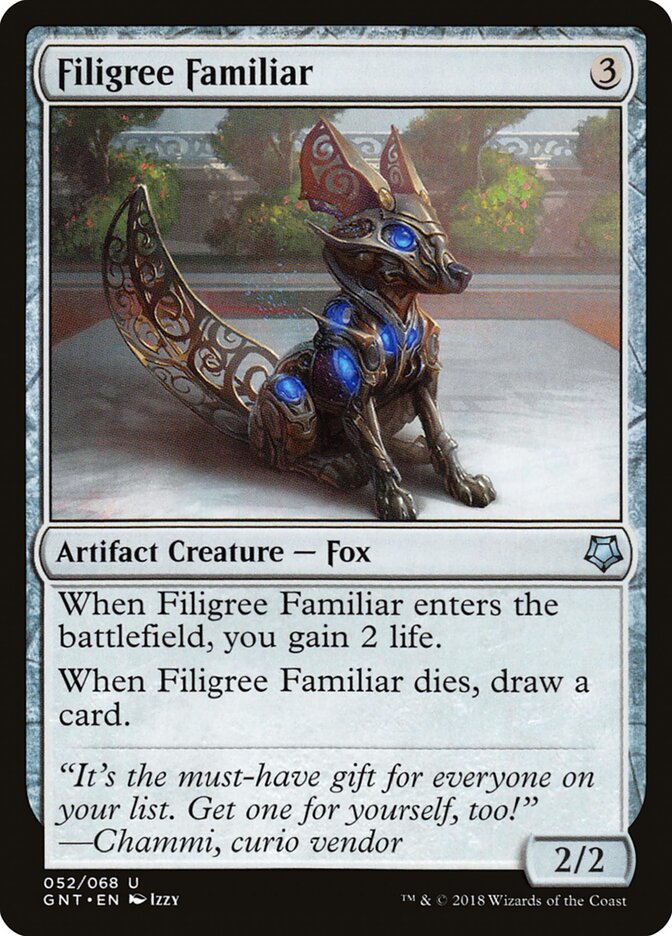 Filigree Familiar (Game Night)