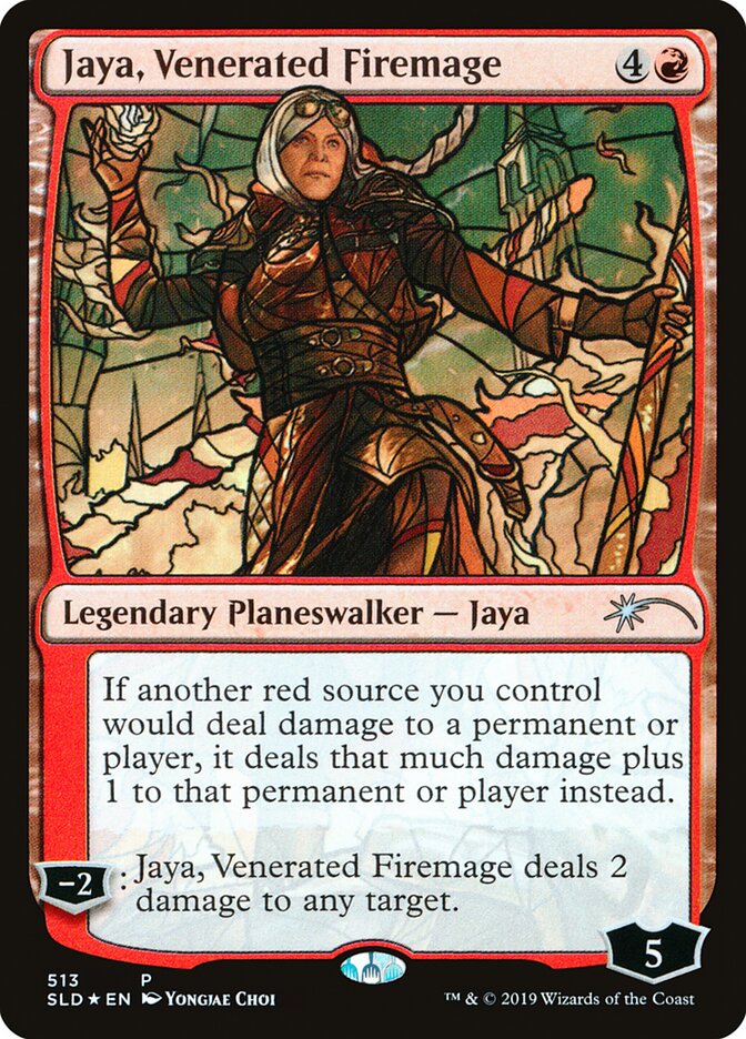 Jaya, Venerated Firemage (Secret Lair Drop)