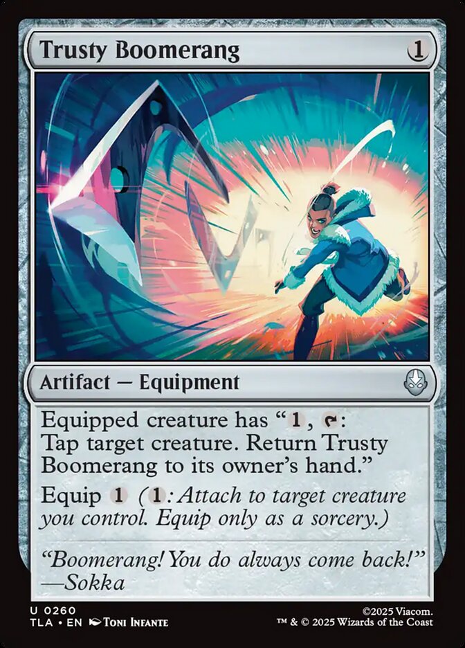 Trusty Boomerang (Avatar: The Last Airbender)