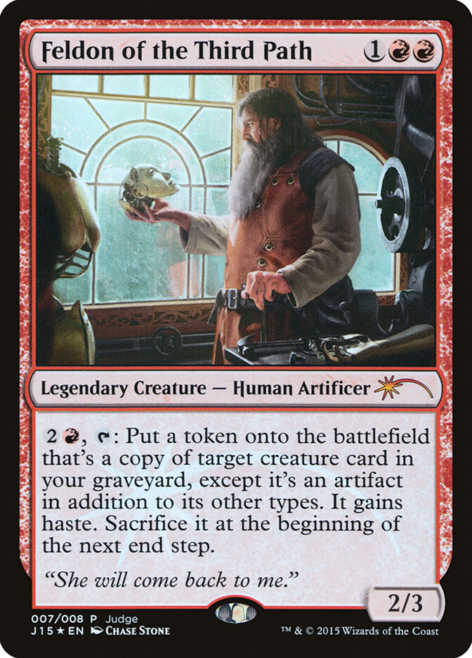 Feldon of the Third Path (Judge Gift Cards 2015)