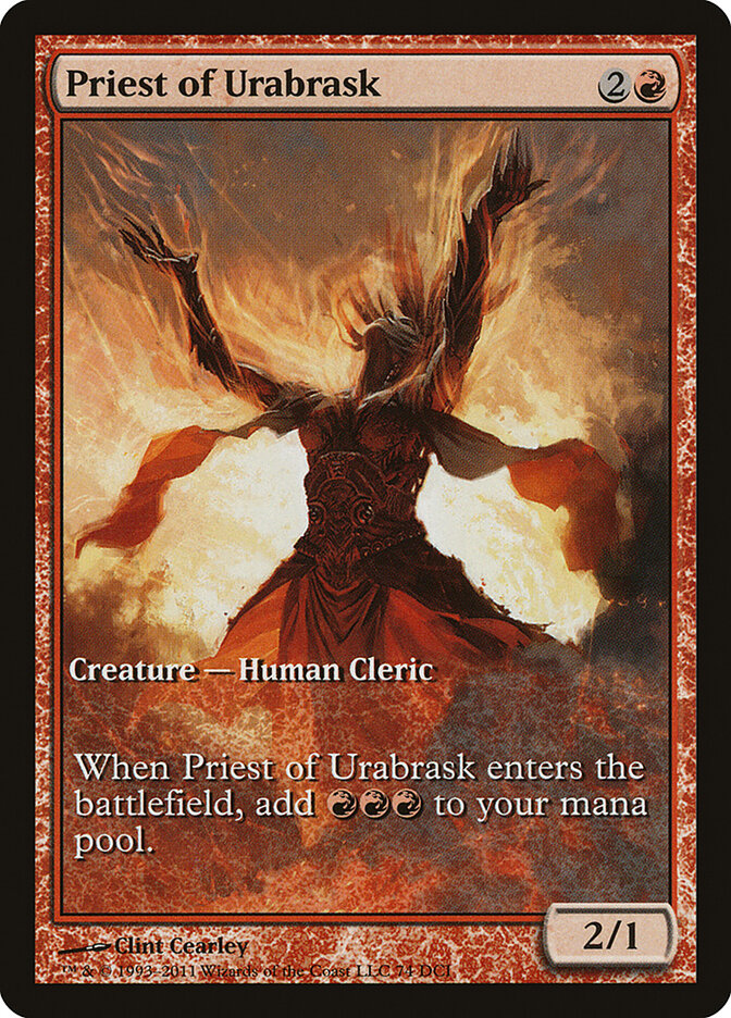 Priest of Urabrask (DCI Promos)