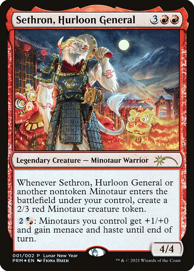 Sethron, Hurloon General (Year of the Ox 2021)