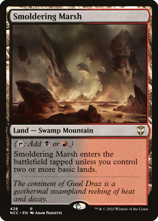 Smoldering Marsh (New Capenna Commander)
