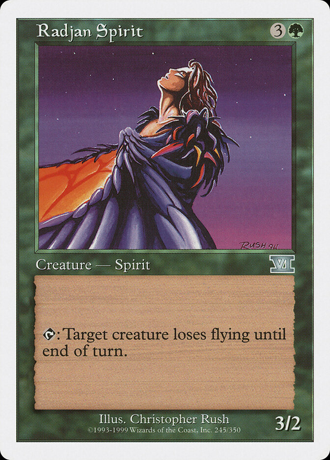 Radjan Spirit (Classic Sixth Edition)