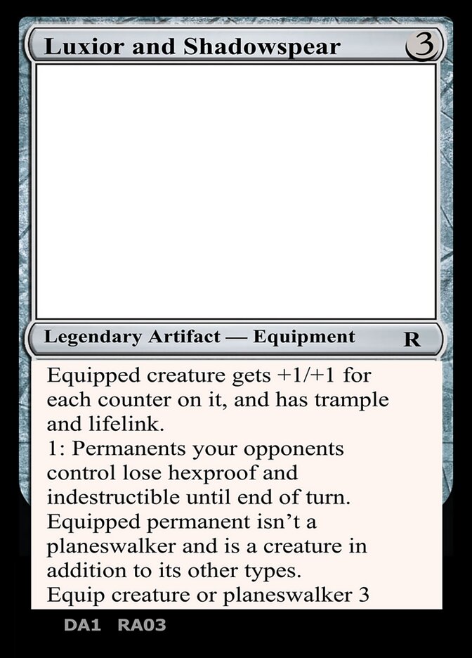 Luxior and Shadowspear (Unknown Event)