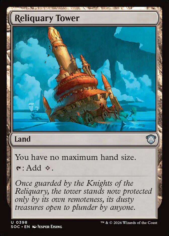 Reliquary Tower (Secrets of Strixhaven Commander)