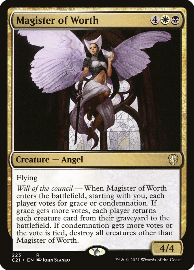 Magister of Worth (Commander 2021)