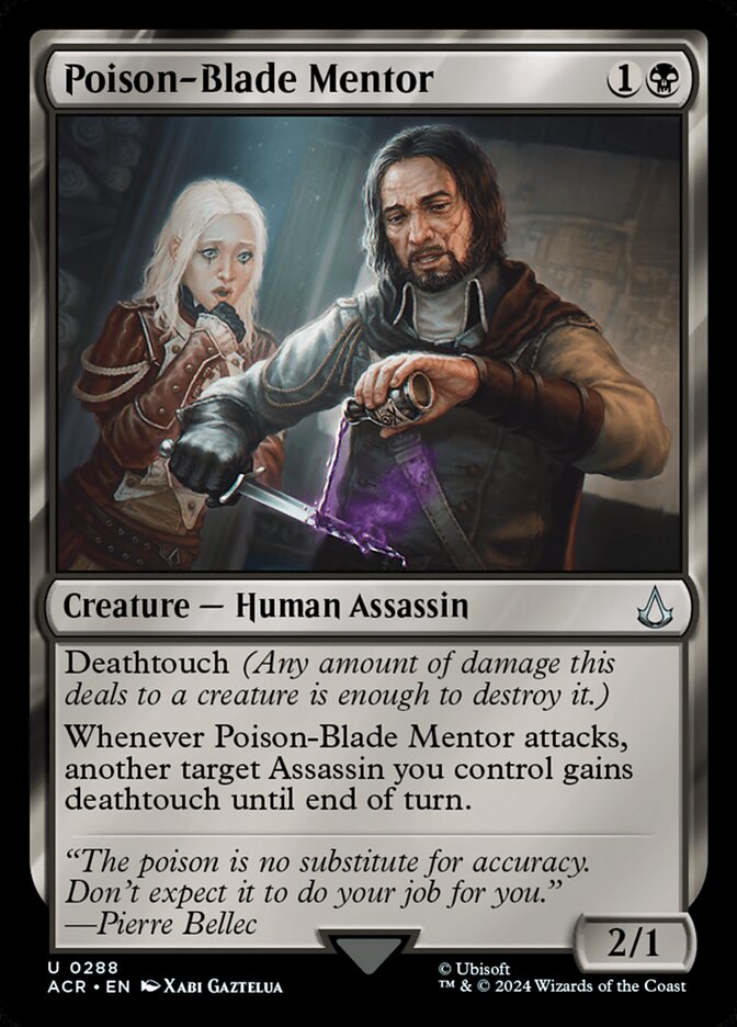 Poison-Blade Mentor (Assassin's Creed)
