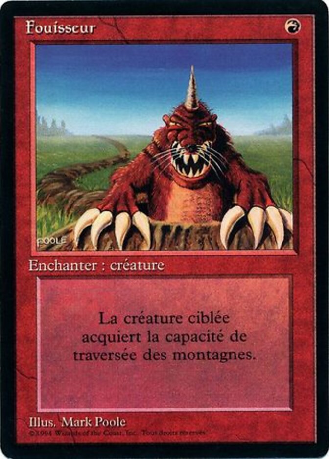 Burrowing (Foreign Black Border)
