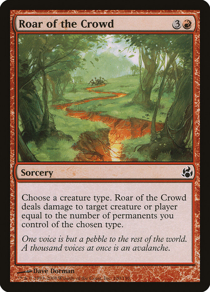 Roar of the Crowd (Morningtide)