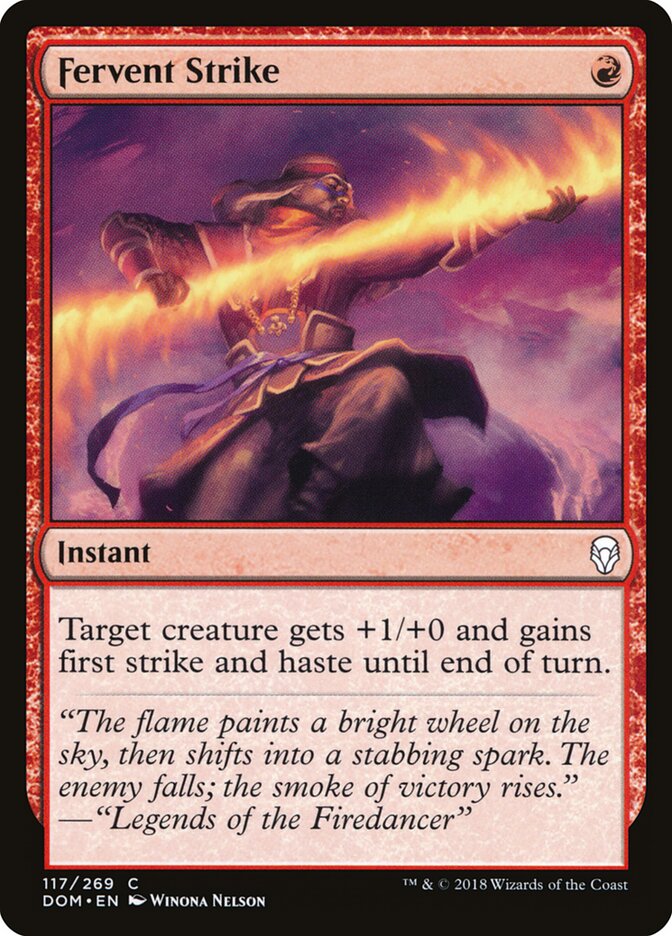 Fervent Strike (Dominaria)