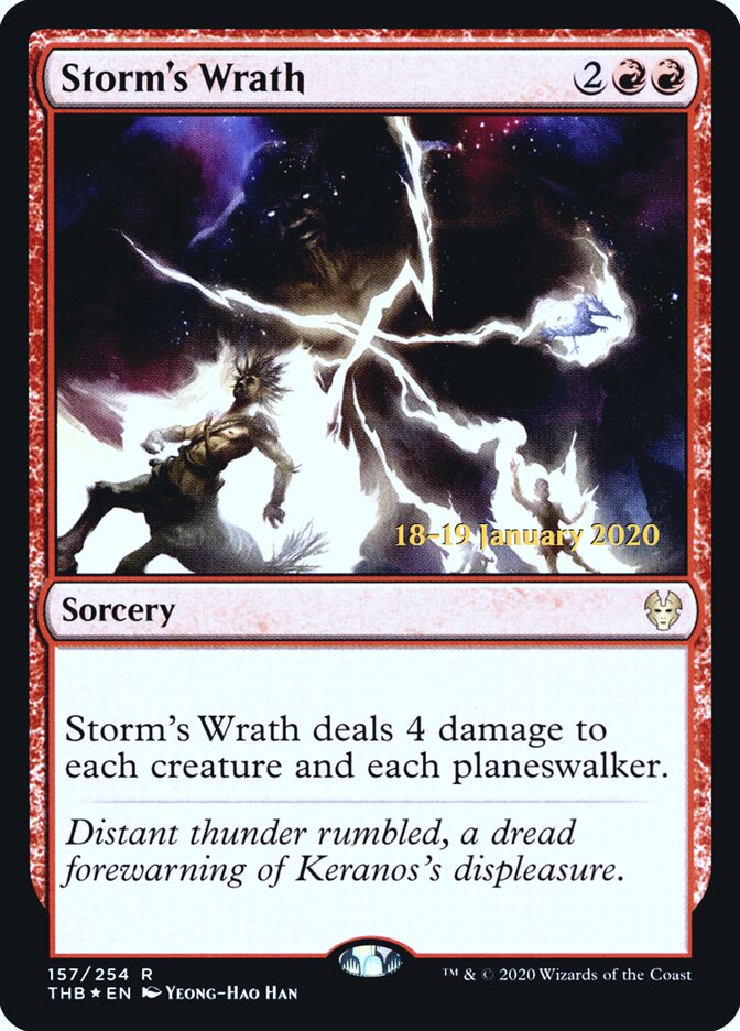 Storm's Wrath (Theros Beyond Death Promos)