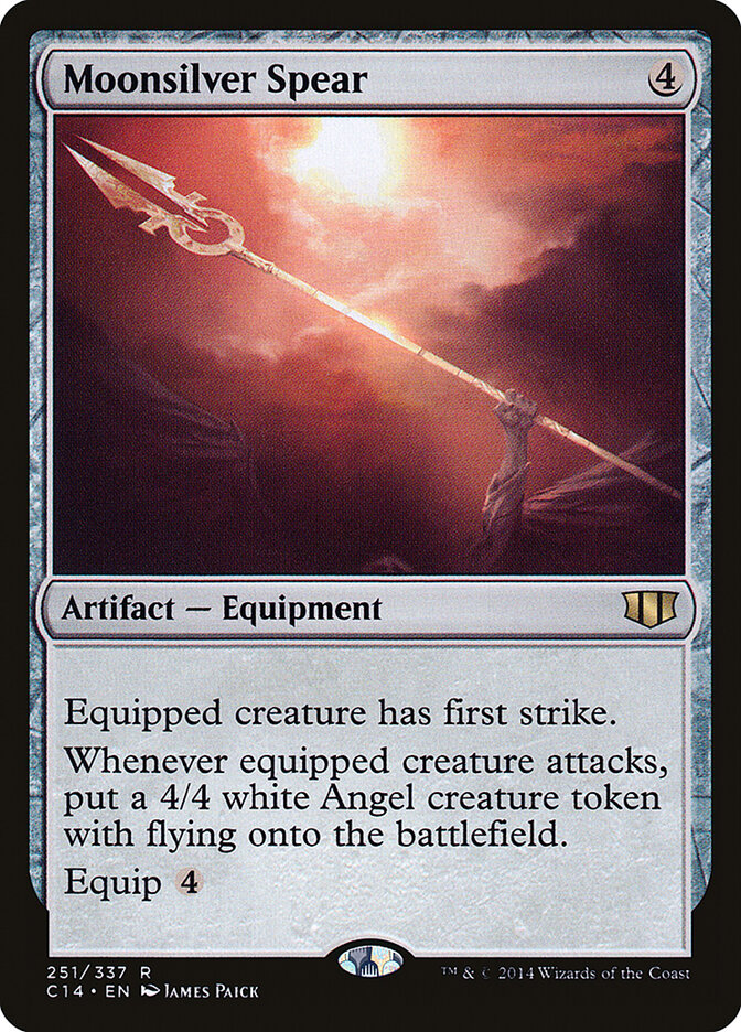 Moonsilver Spear (Commander 2014)