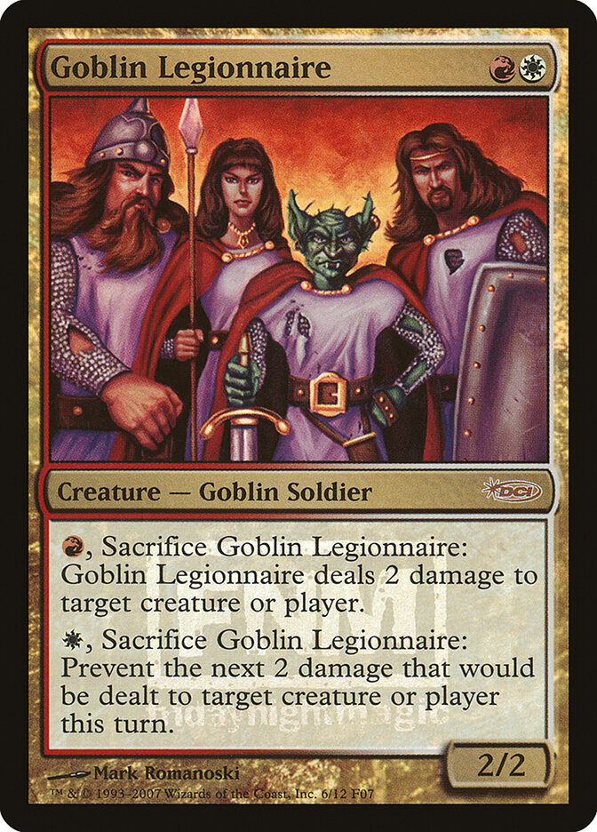 Goblin Legionnaire (Friday Night Magic 2007)