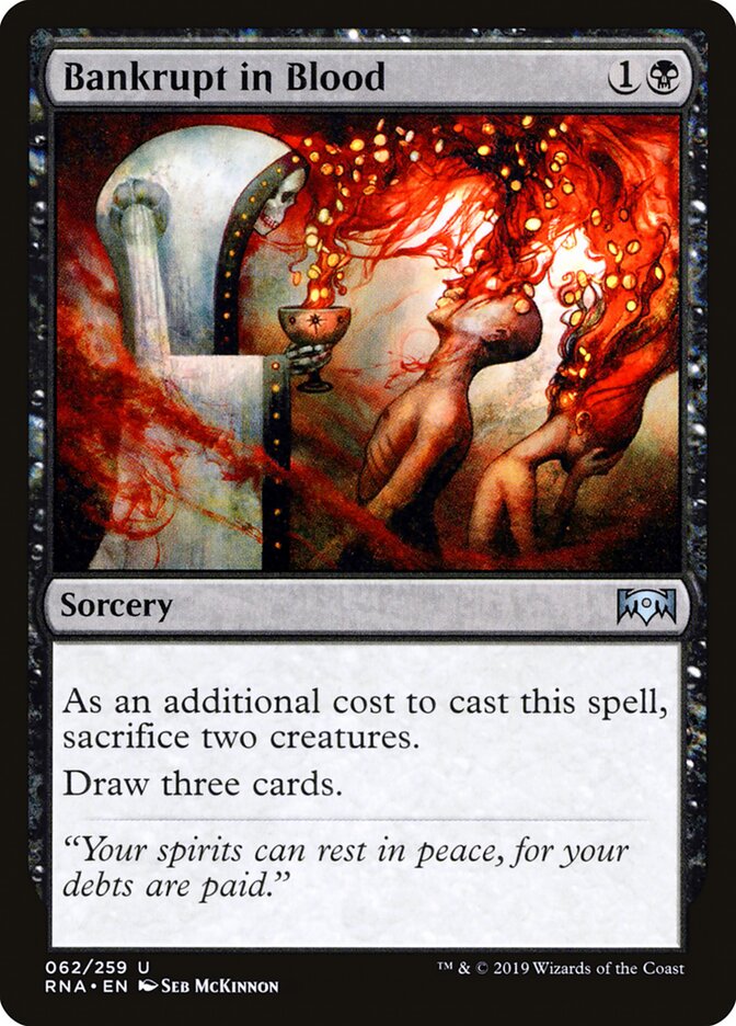 Bankrupt in Blood (Ravnica Allegiance)