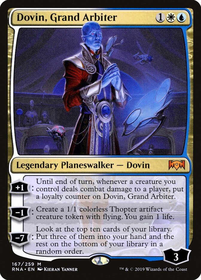 Dovin, Grand Arbiter (Ravnica Allegiance)