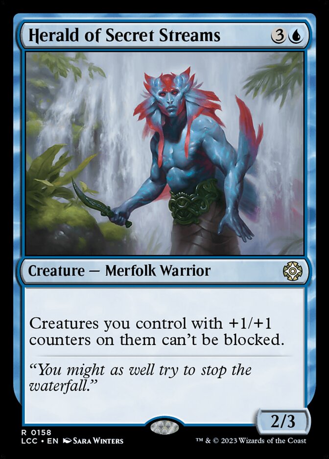 Herald of Secret Streams (The Lost Caverns of Ixalan Commander)
