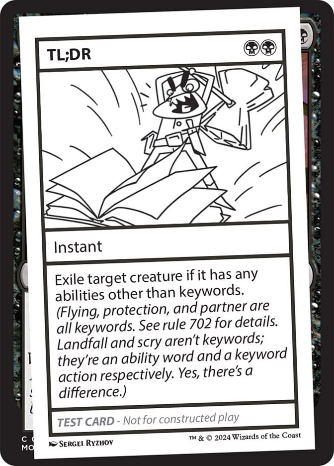 TL;DR (Mystery Booster 2)