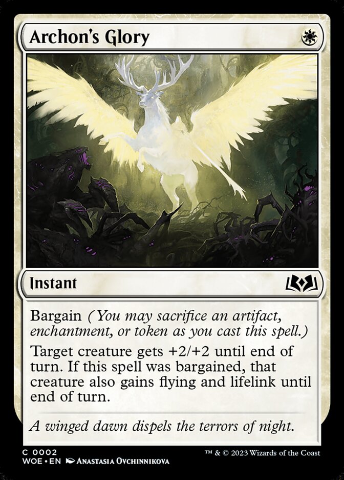 Archon's Glory (Wilds of Eldraine)