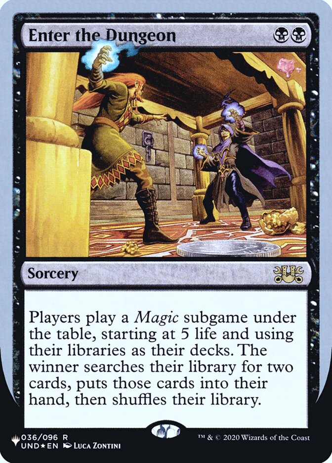 Enter the Dungeon (The List (Unfinity Foil Edition))