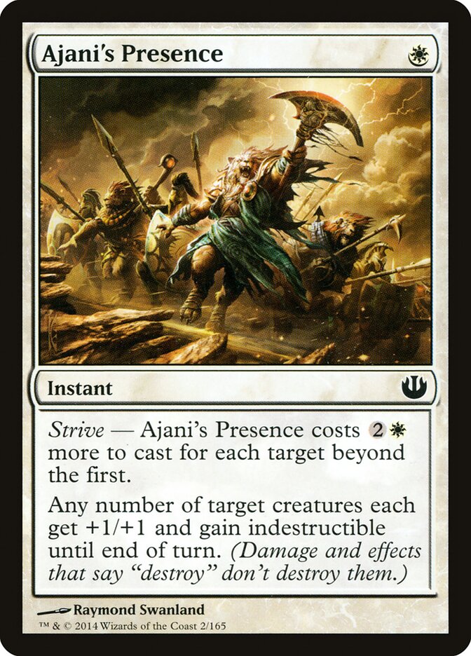 Ajani's Presence (Journey into Nyx)