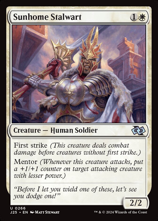 Sunhome Stalwart (Foundations Jumpstart)