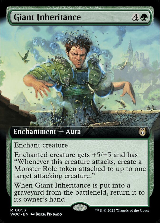 Giant Inheritance (Wilds of Eldraine Commander)