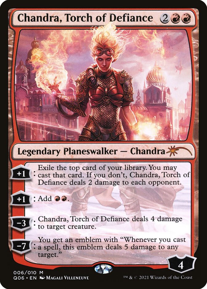 Chandra, Torch of Defiance (Pioneer Challenger Decks 2021)