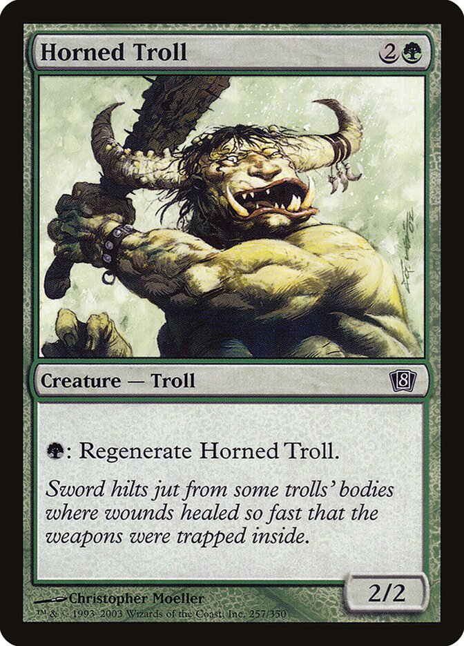 Horned Troll (Eighth Edition)