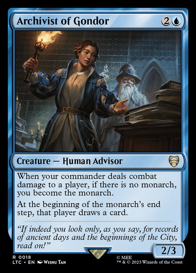 Archivist of Gondor (Tales of Middle-earth Commander)
